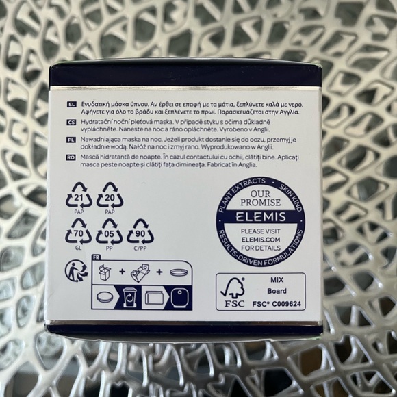 Elemis Peptide4 Plumping Pillow Facial 50 ml size 1.6 Fl oz. New in Box - Picture 3 of 7